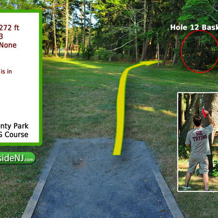 Photo Walk-through: 18 Hole Disc Golf at Ocean County Park (2014) - 08/17/2014