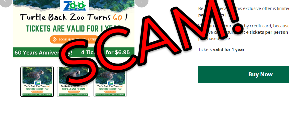 There is a scam afoot - don't fall for this