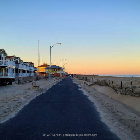 Manasquan Beach Front Boardwalk